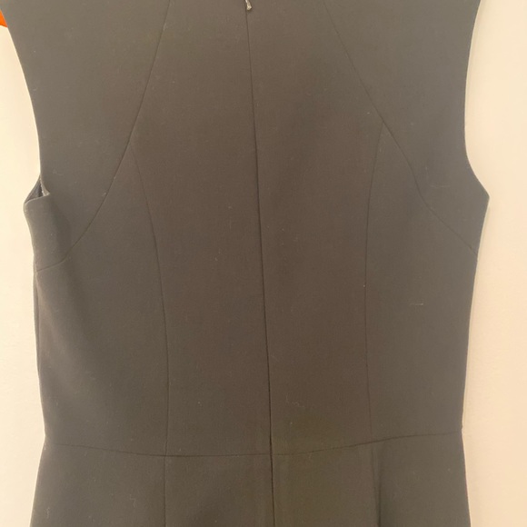 BLACK HALO black dress with mesh details - Picture 4 of 5